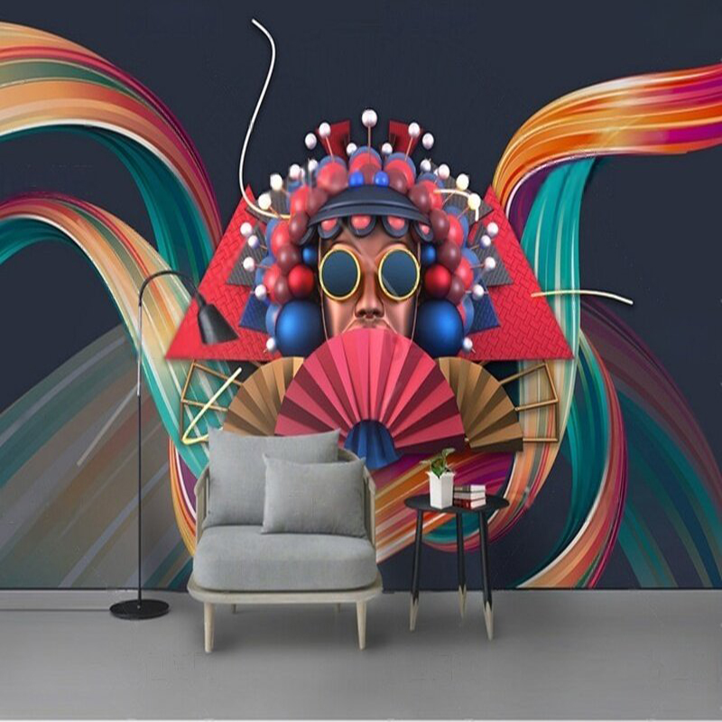 Home Textiles Trends - 현대 중국 트렌드 추상 색상 북경