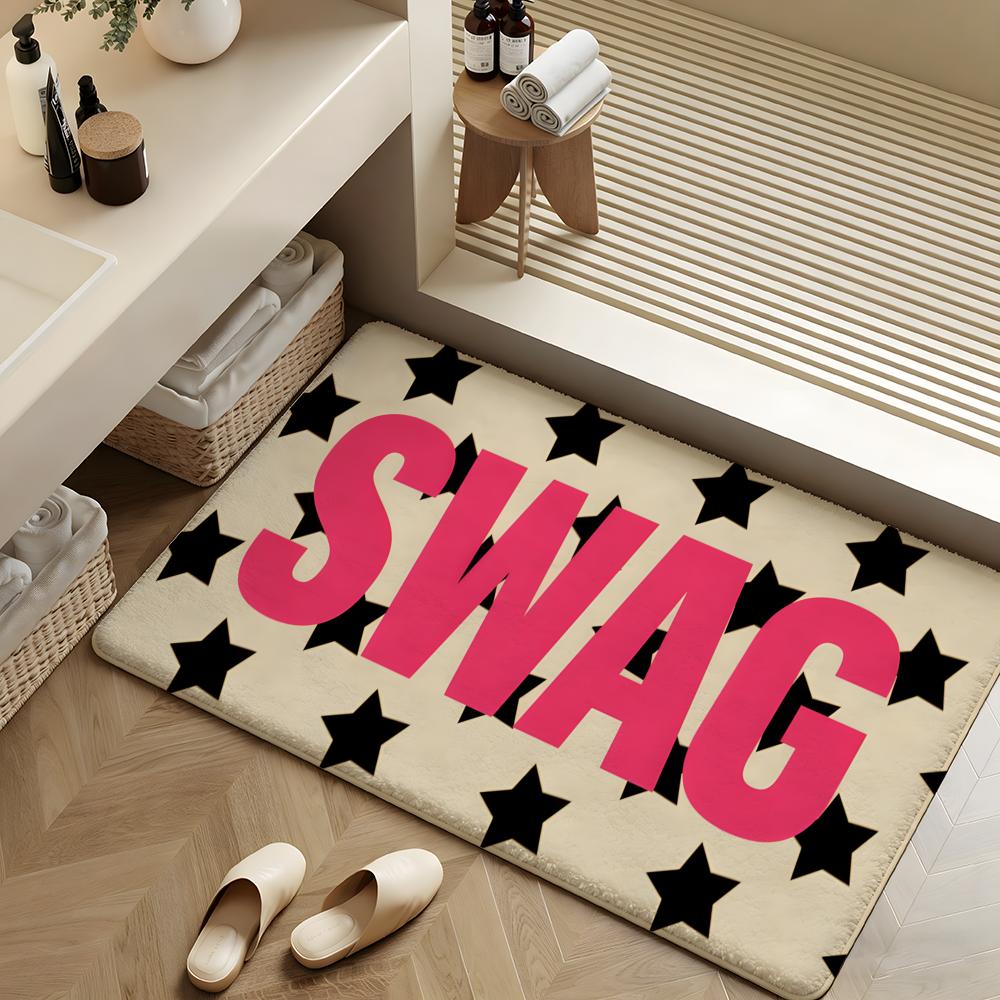Home Textiles Trends - 스트리트 트렌드 스웨그 스타일 바닥 매트