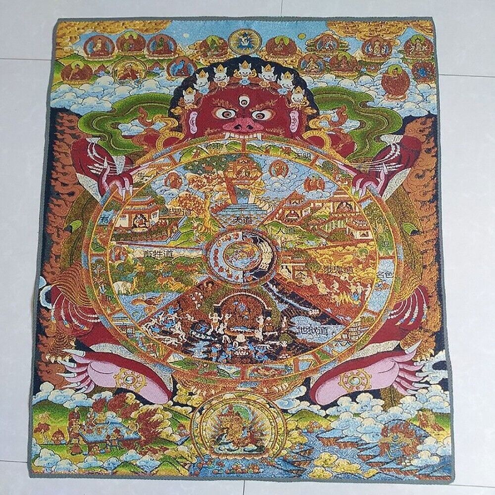 불교 보호신 실크 그림 액자, 불교 사원 벽 장식, 풍 - Home Textiles China 리뷰 및 가격