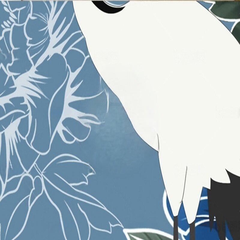 중국풍 꽃과 크레인 무늬가 있는 고급스러운 가정용 침실 - Home Textiles Trends 리뷰 및 가격