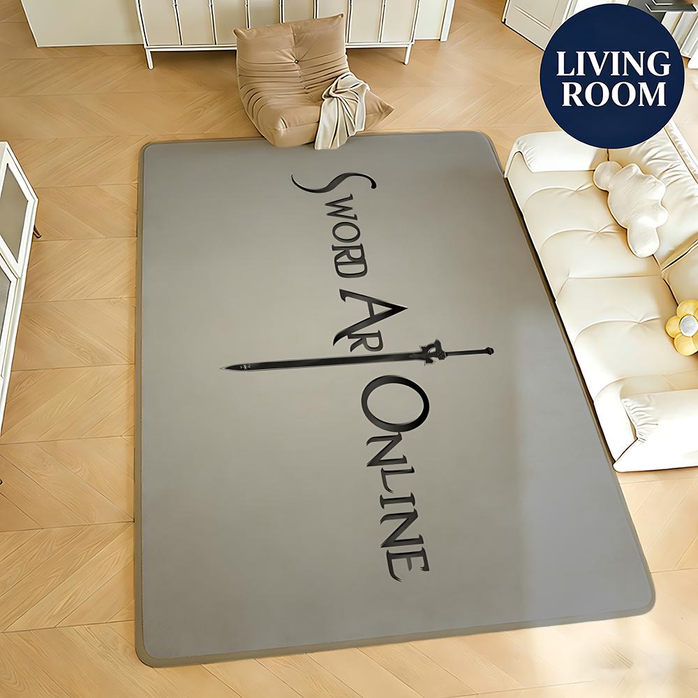 부드러운 플란넬 바닥 매트 애니메이션 소드 아트 온라인 - Home Textiles Online 리뷰 및 가격