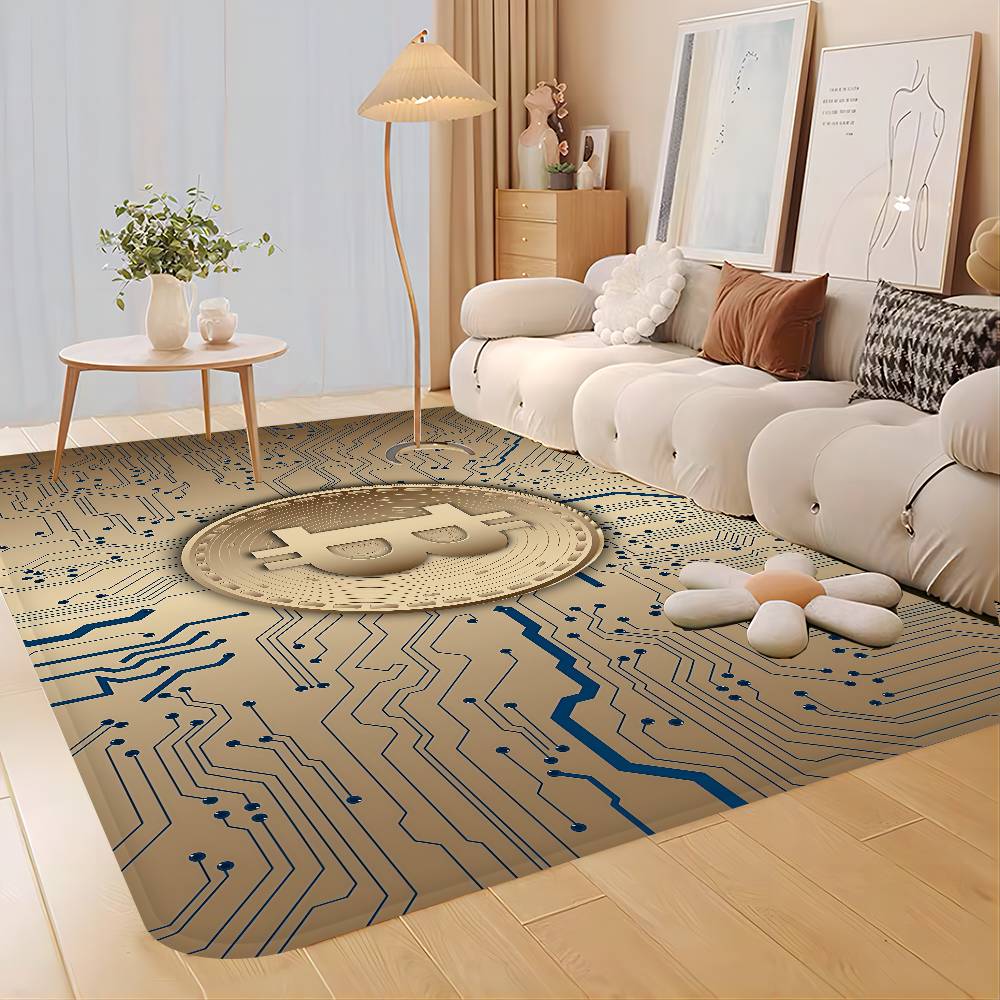 트렌드 비트코인 ​​바닥 매트 북유럽 스타일 홈 도어  - Home Textiles Trends 리뷰 및 가격