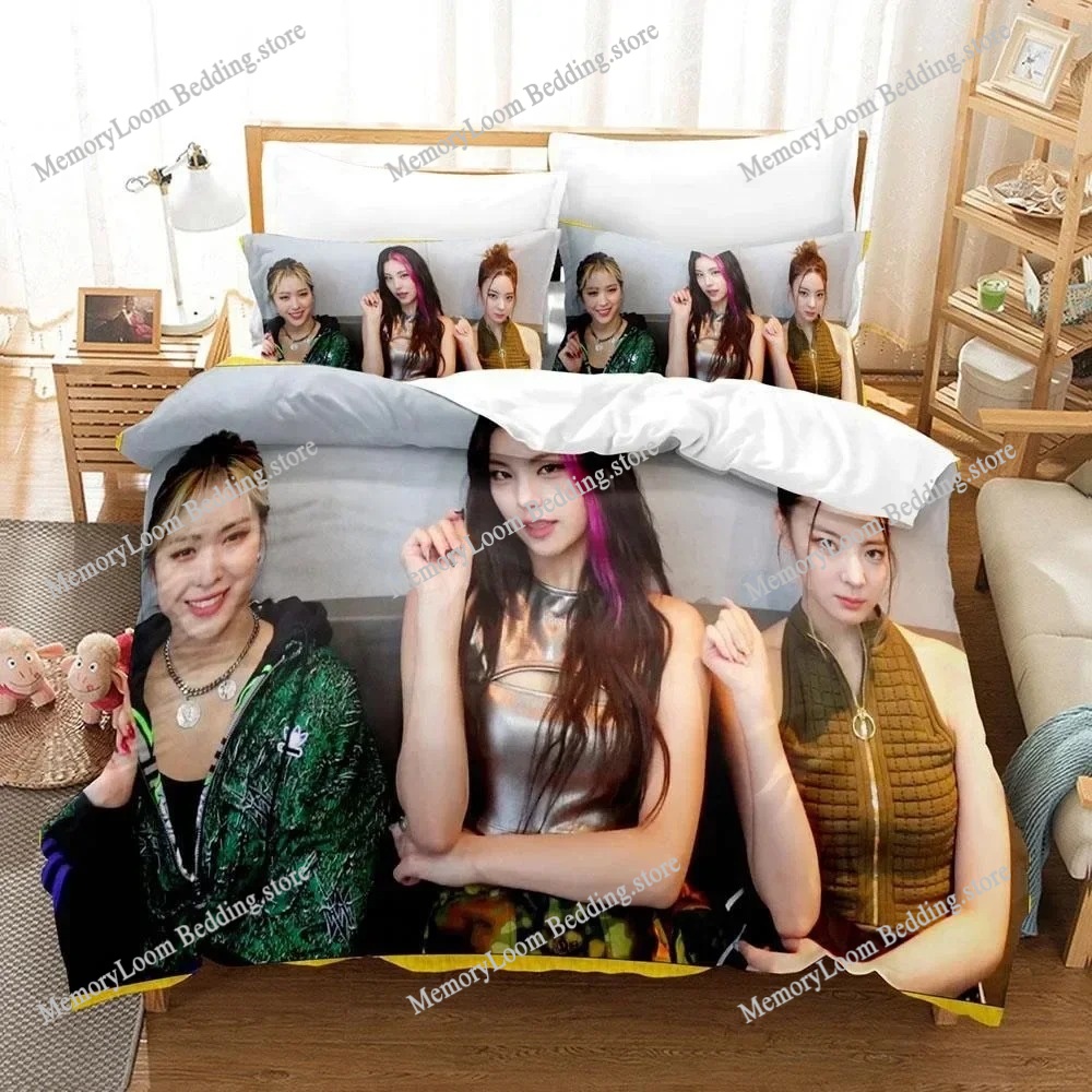 패션 트렌드 모던 케이팝 그룹 ITZY 침구 세트 싱글 - Home Textiles Trends 리뷰 및 가격