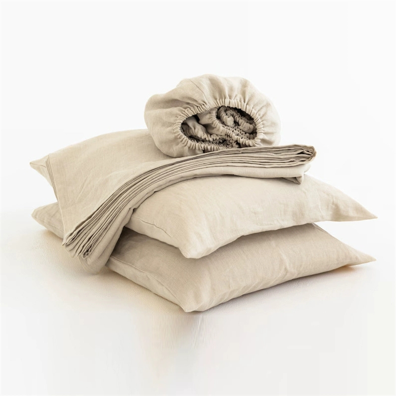 100% 린넨 소프트 침대 시트, 퀸 사이즈 시트 세트 - Fitted Sheet Deep 리뷰 및 가격