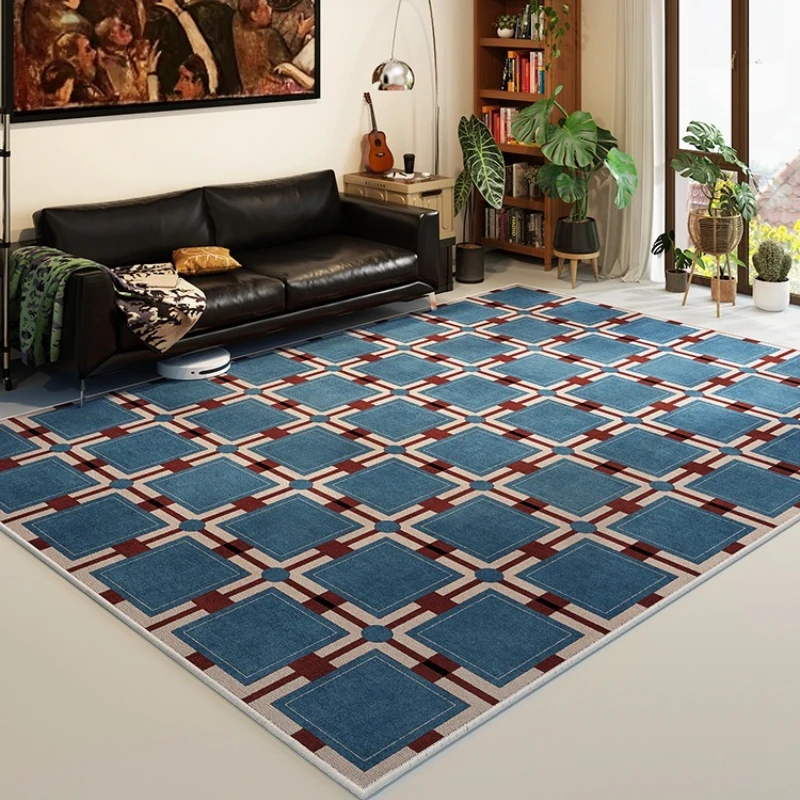 레트로 플래드 거실 장식용 카펫 앤틱 소파 커피 테이블 - Home Textiles Online 리뷰 및 가격