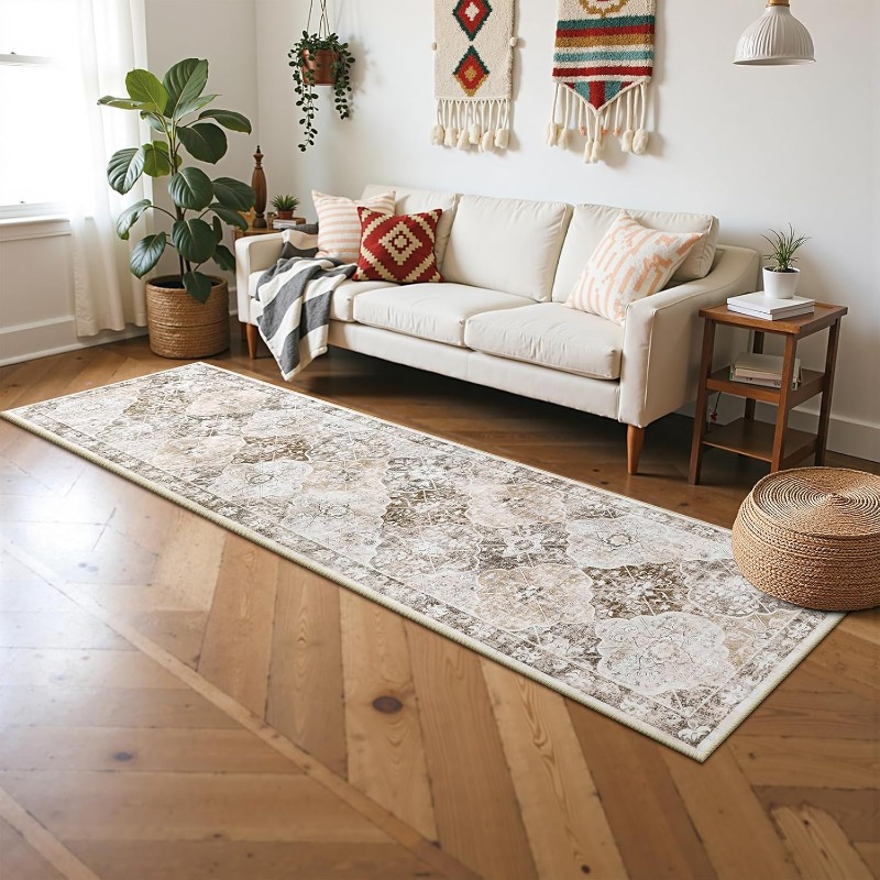 보헤미안 스타일 복도/홀웨이 롱 카펫, 접이식, 세탁기 - Home Textiles Online 리뷰 및 가격