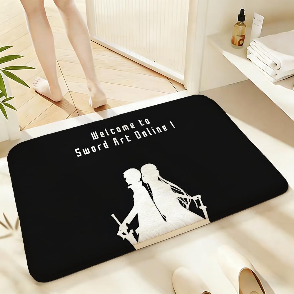 부드러운 흡수성 논슬립 러그 애니메이션 소드 아트 온라 - Home Textiles Online 리뷰 및 가격
