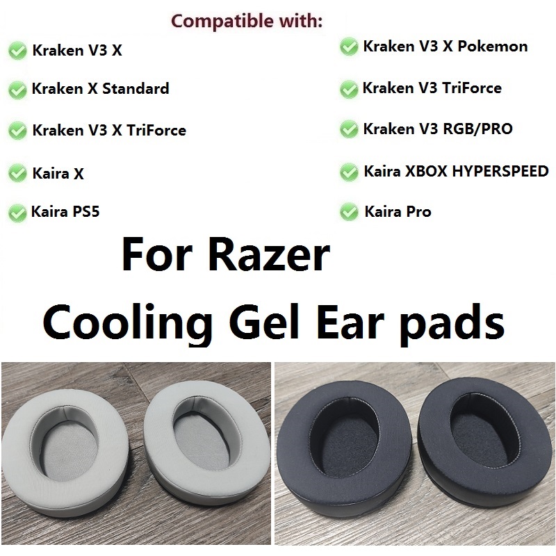 Razer Kraken X/V3X/V3/V3 RGB/V - Cooling Pillow Gel 리뷰 및 가격