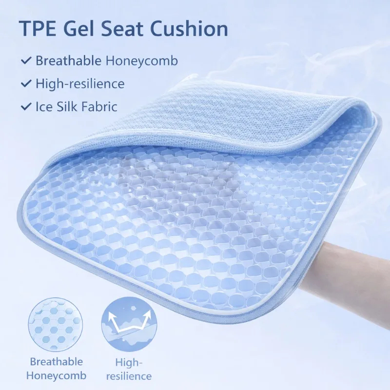TPE 젤 시트 쿠션 여름 통기성 허니콤 디자인 아이스 - Cooling Pillow Gel 리뷰 및 가격