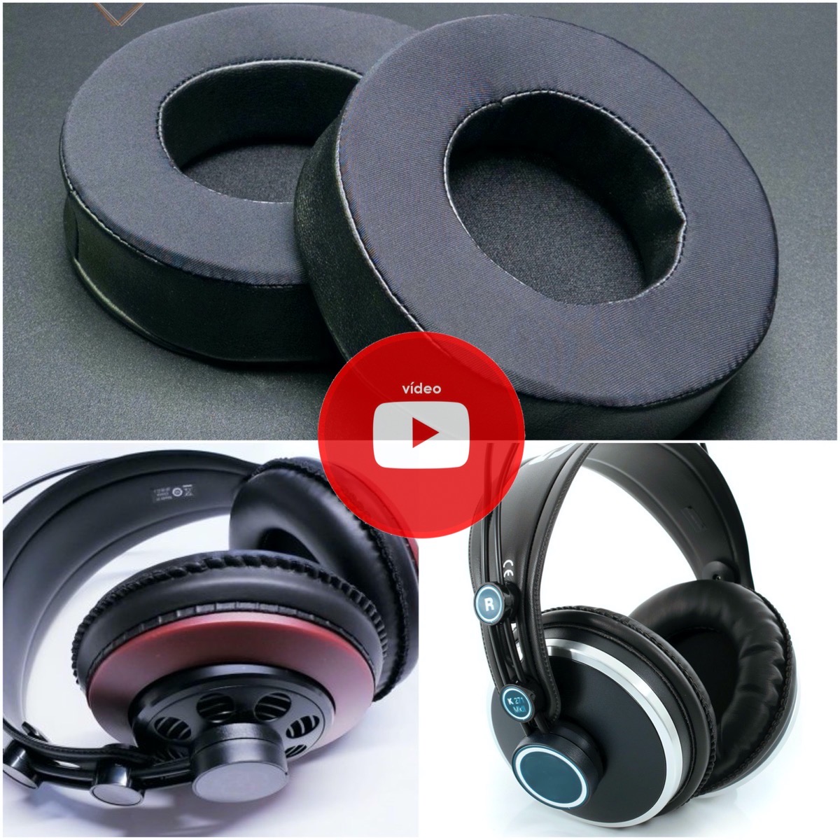 냉각 젤 이어 패드 폼 쿠션 컵 패드 AKG K271  - Cooling Pillow Gel 리뷰 및 가격