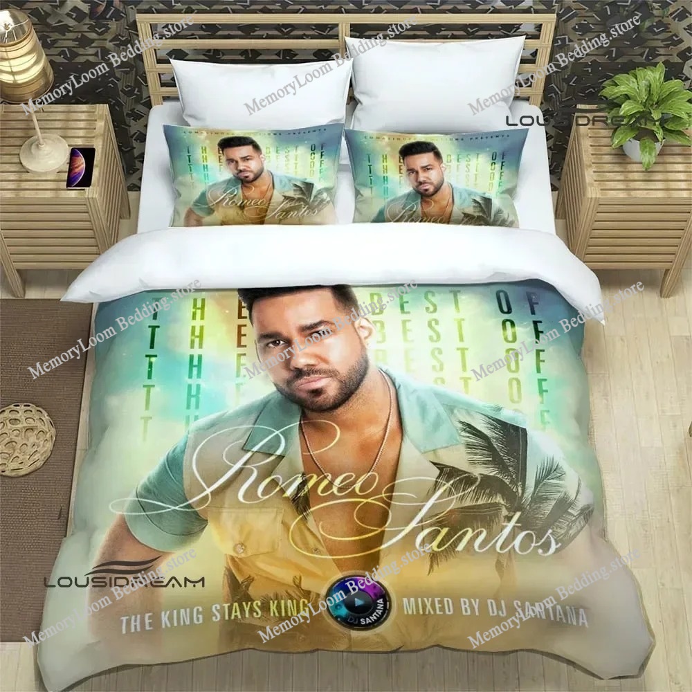 패션 트렌드 현대 라틴 가수 로메오 산토스 침구 세트  - Home Textiles Trends 리뷰 및 가격